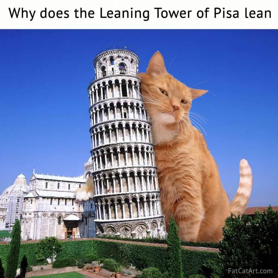 Why does the Leaning Tower of Pisa lean?