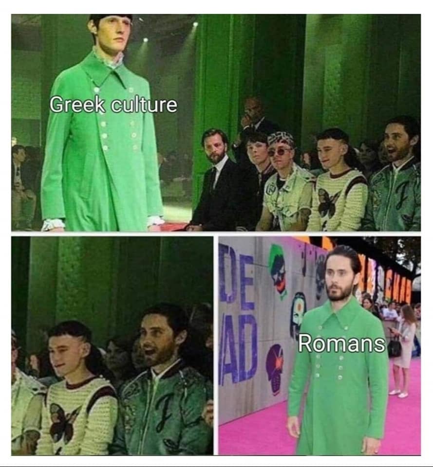 Romans lapped it all up