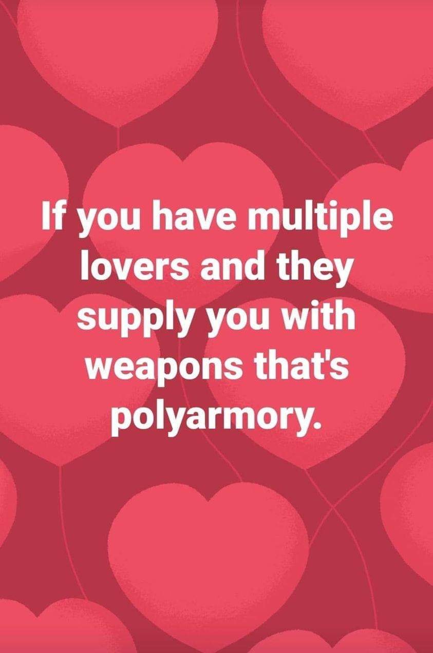 If you have multiple lovers and they