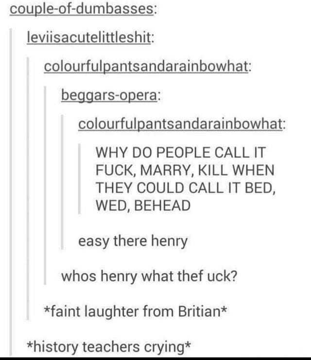 Fuck, marry, kill