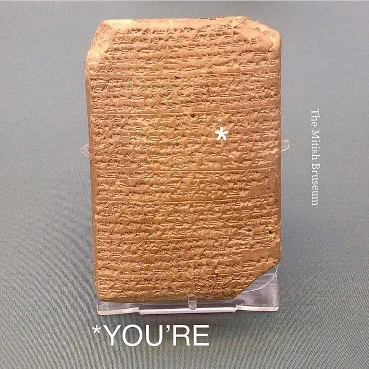 You're