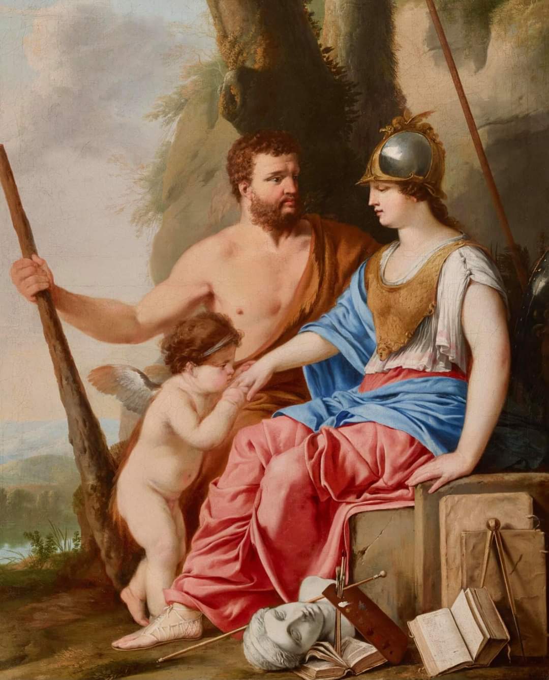Heracles and Athena