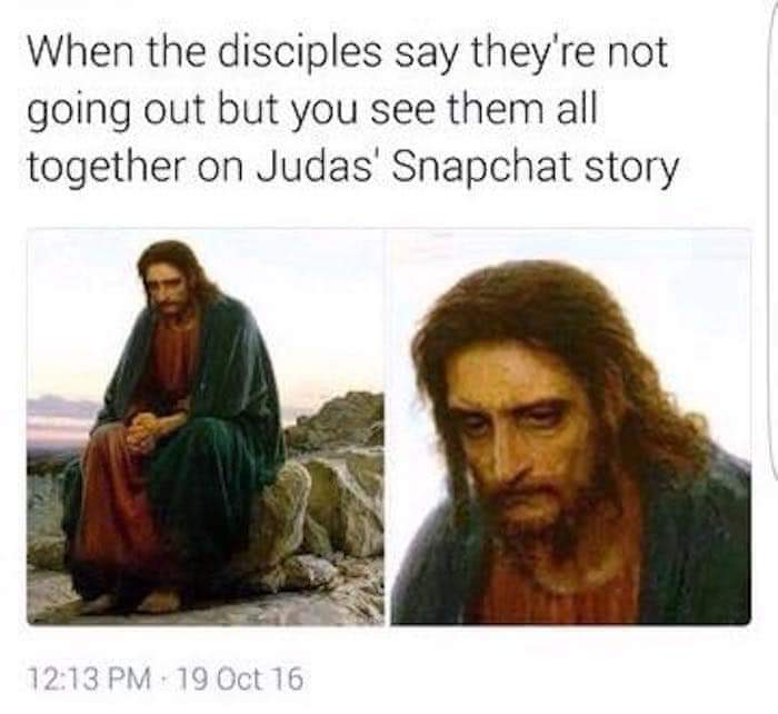 One of you will betray me