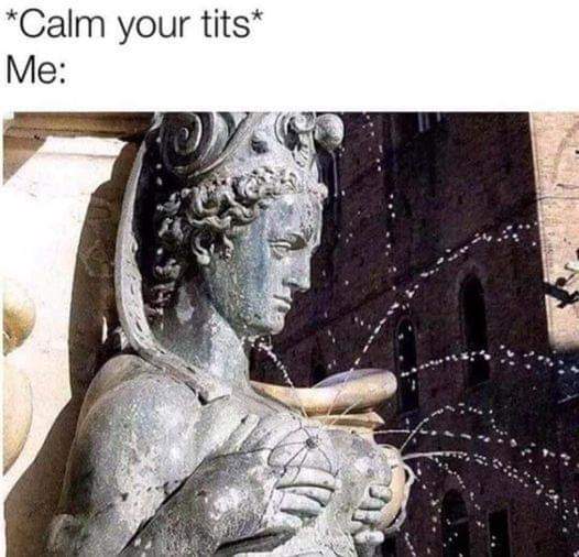 Calm your tits