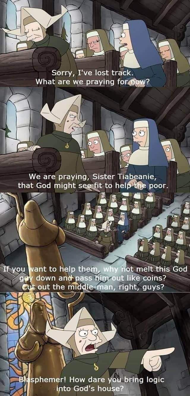 What are we praying for now?