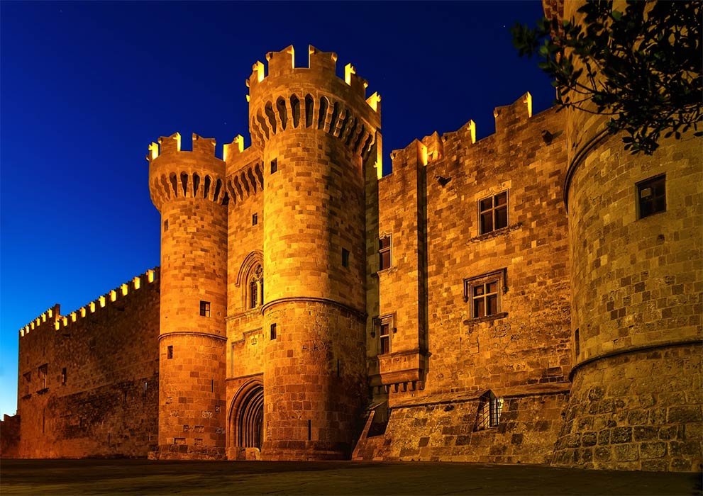 Rhodes Island, Home to Famed Warrior-Monks Who Fought for their