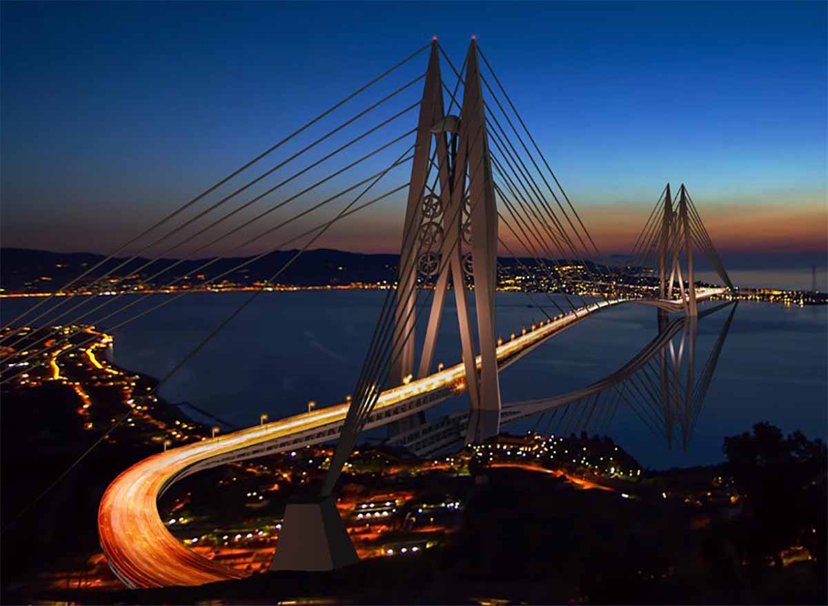 Mythological Bridge of Scylla & Charybdis Would Unite Italy with