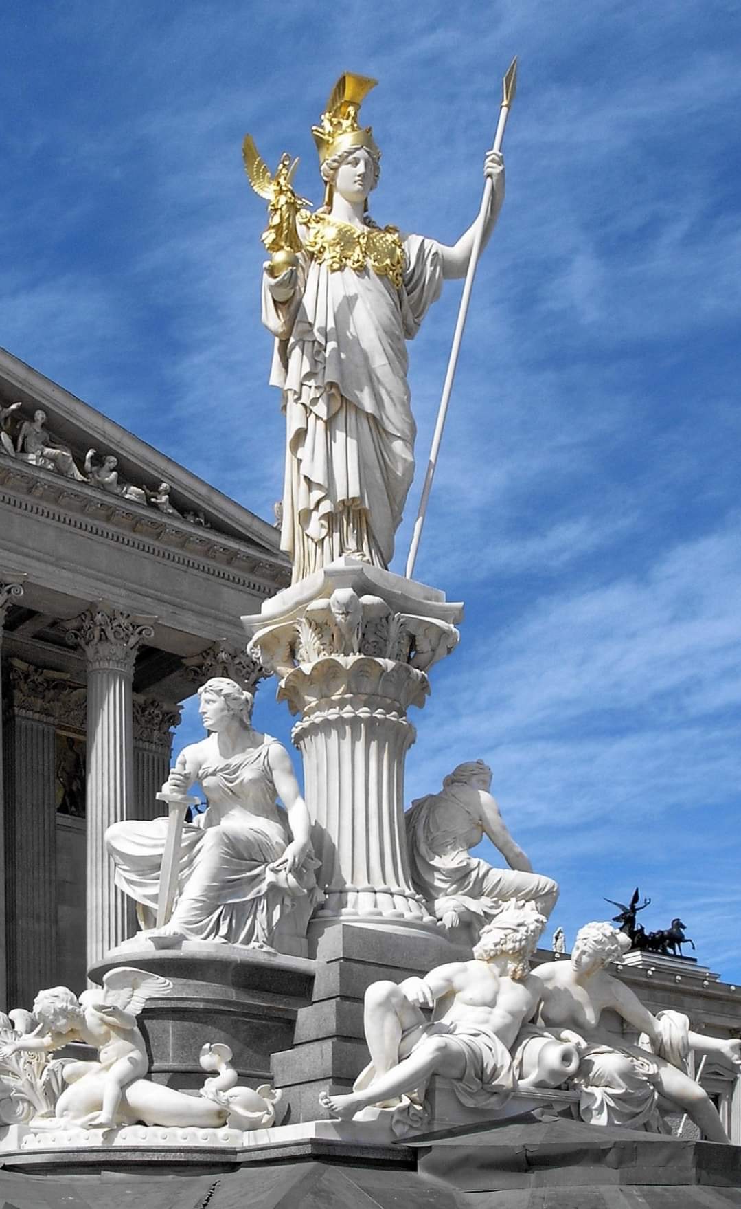 The statue of Pallas Athena