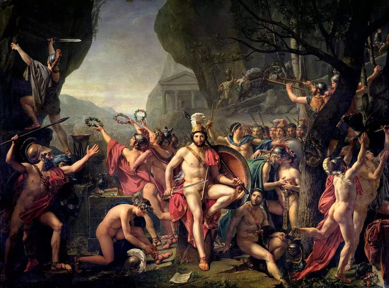 What did really happen with Leonidas and his 300 Spartans?