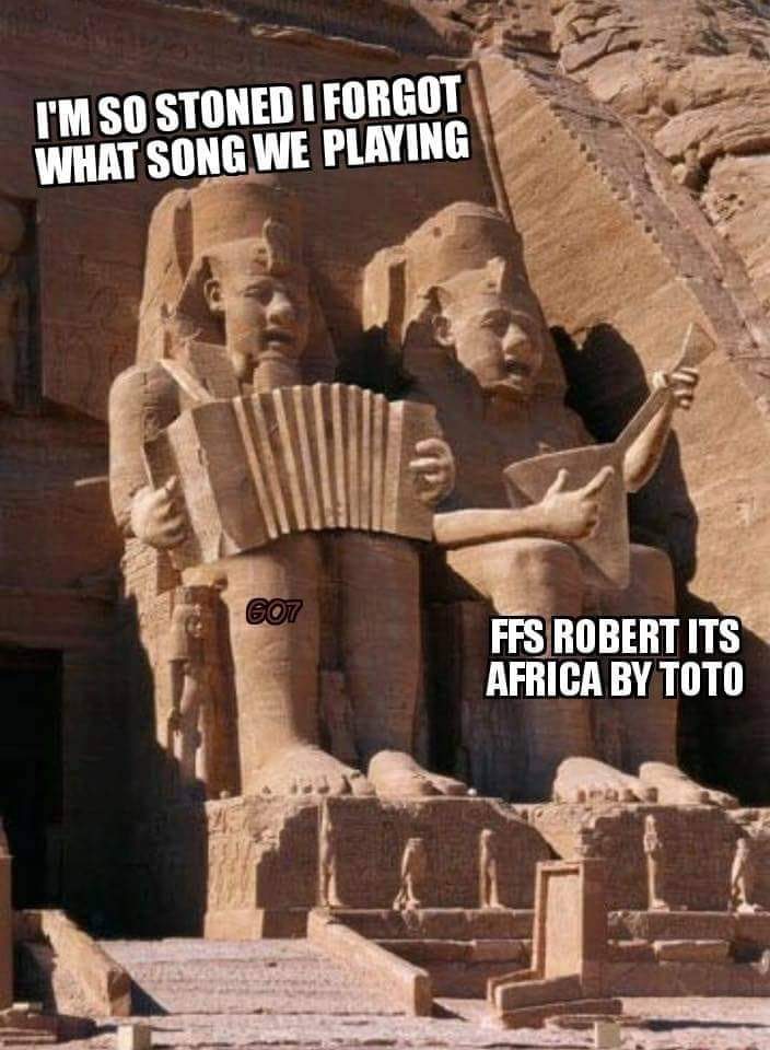 I'm so stoned I forgot what song we playing