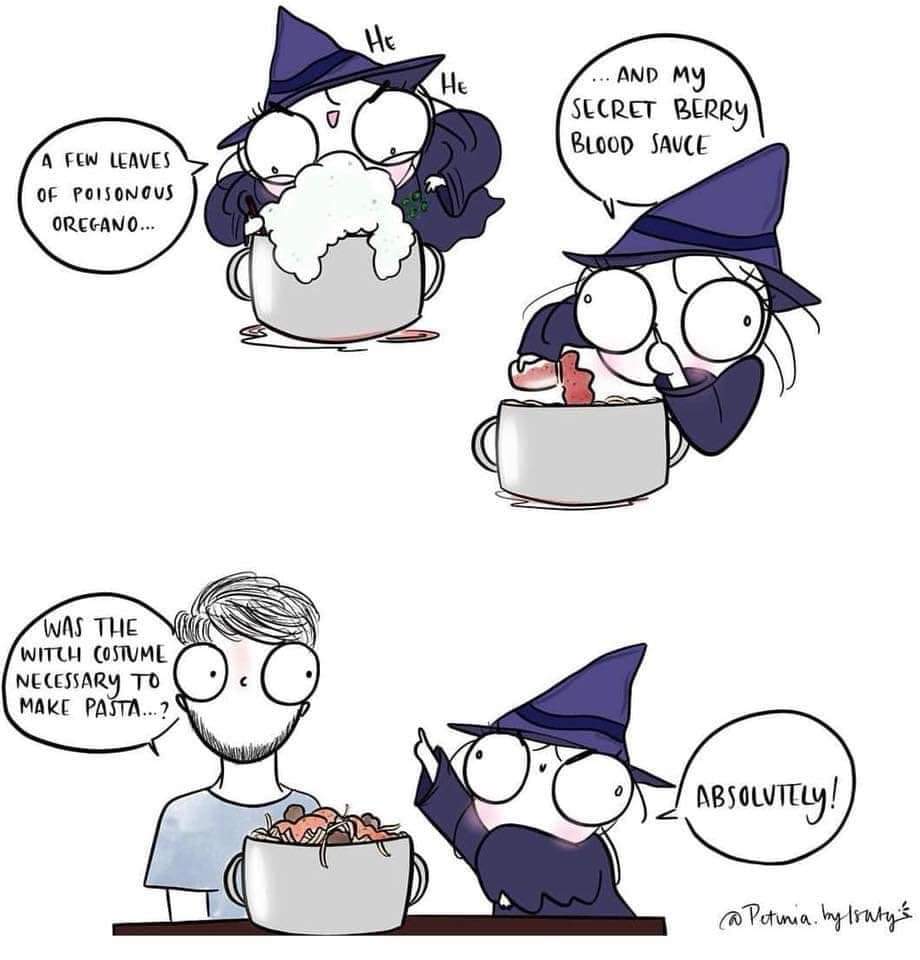 Kitchen witch
