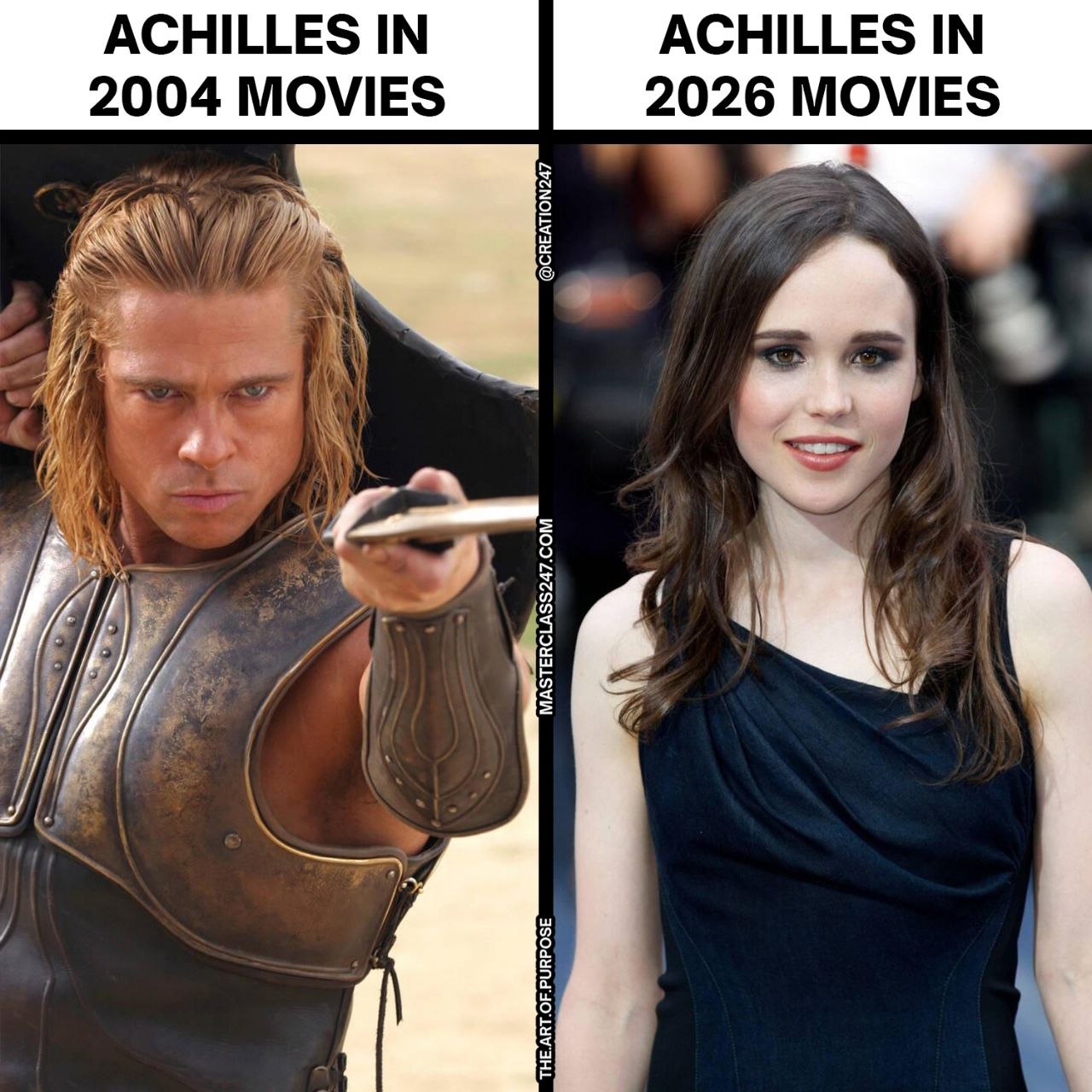 Achilles in movies
