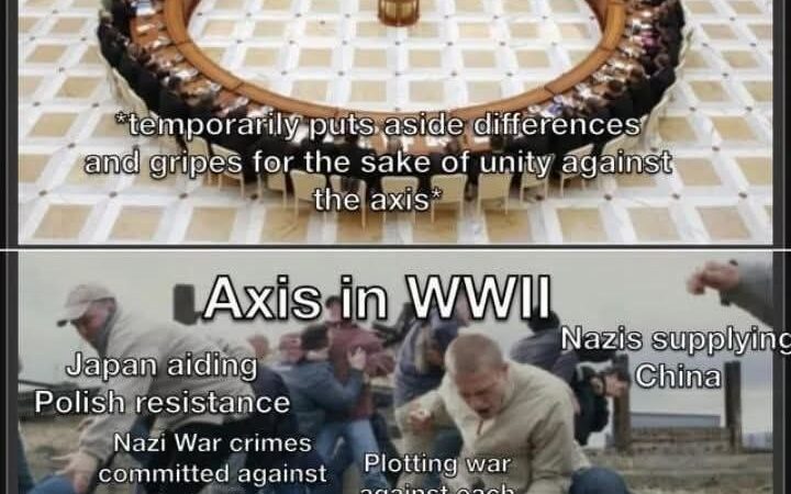 Axis in WWII: the least functional alliance in history