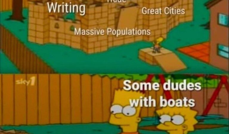 Bronze Age Civilizations vs Some Dudes with Boats