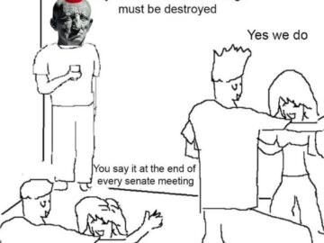 Cato the Elder meme about Carthage must be destroyed