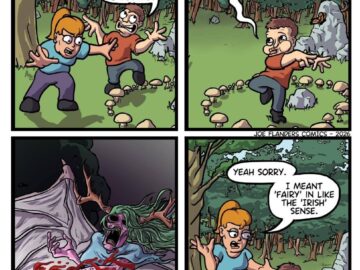 When the Fairy Circle Spits Out a Zombie