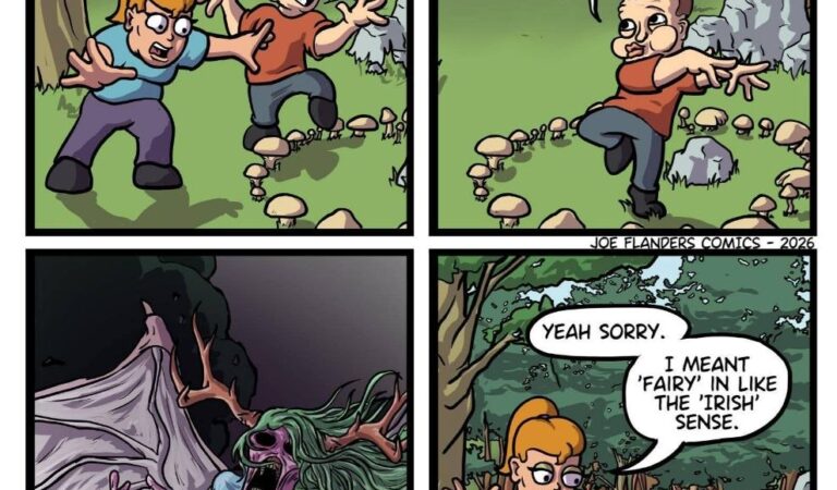 When the Fairy Circle Spits Out a Zombie