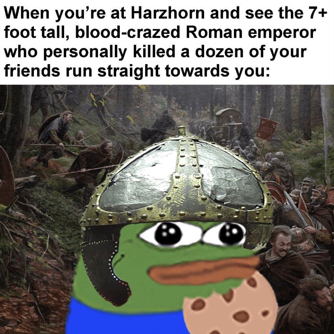 Harzhorn meme about Maximinus Thrax