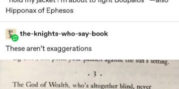 Meme about Hipponax of Ephesos ancient Greek poet