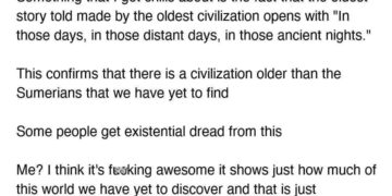 Meme about the oldest story from the oldest civilization