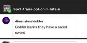 Tweet meme about a wizard character in D&D
