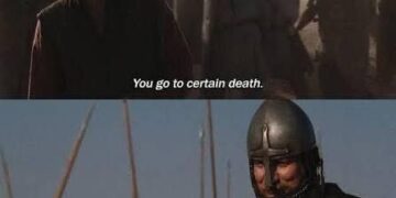 Kingdom of Heaven movie meme - You go to certain death / All death is certain