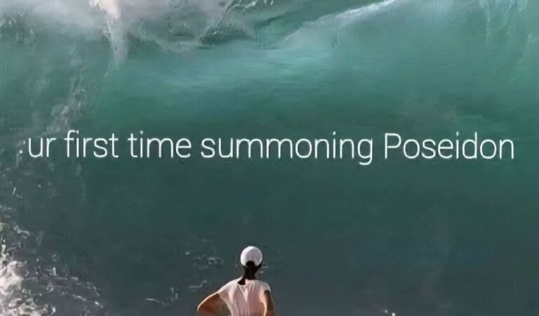 ur first time summoning Poseidon