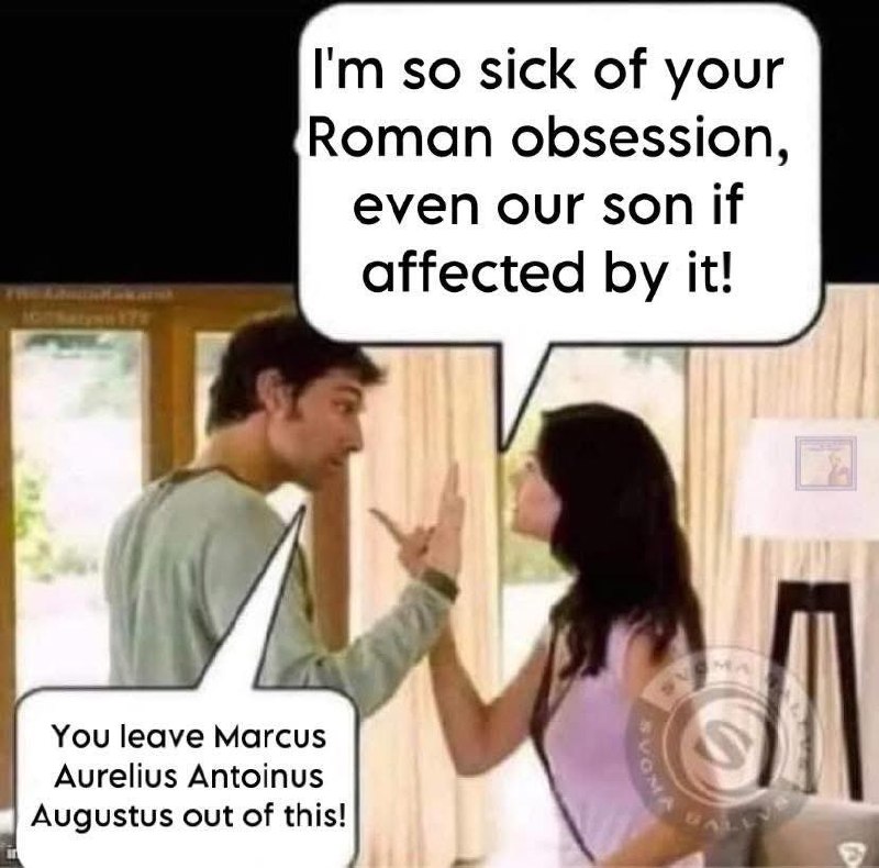 Comic about Roman obsession in parenting