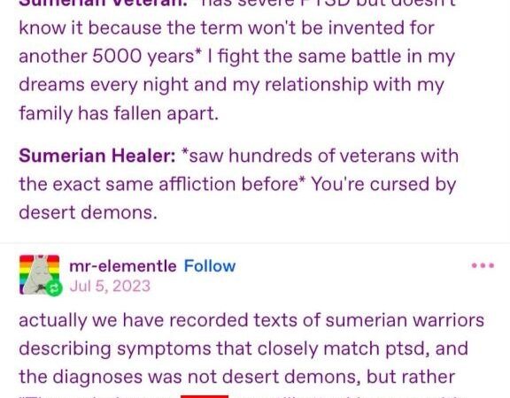 Sumerians Diagnosed PTSD 4000 Years Ago