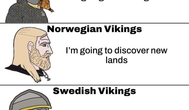 Danish Vikings Go West, Swedish Vikings Go to Constantinople