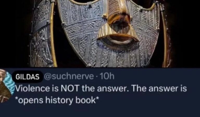 Violence Is NOT the Answer… *Opens History Book* Uh Oh