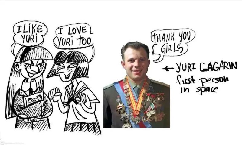 Yuri Gagarin meme