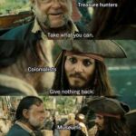 Pirates of the Caribbean movie scene