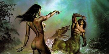 Artemis and Actaeon — Boris Vallejo
