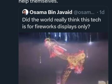 Twitter thread Chinese tech fireworks
