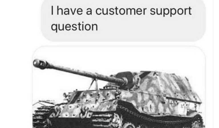 I have a customer support question