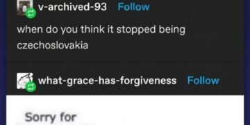 Tumblr thread about Czechoslovakia dissolution with over 25 suicide pact meme