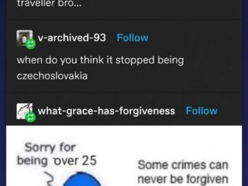 Tumblr thread about Czechoslovakia dissolution with over 25 suicide pact meme