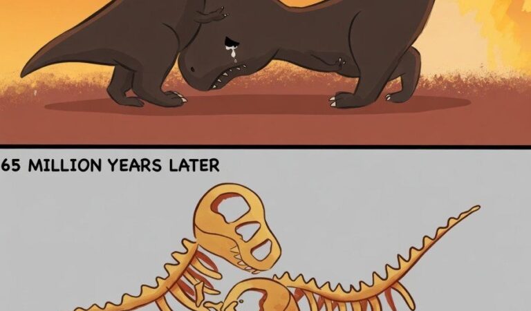 “65 Million Years Later” — The Fighting Dinosaurs Never Stopped