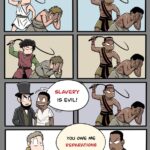 History of Slavery comic strip