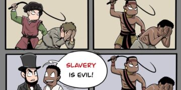 History of Slavery comic strip