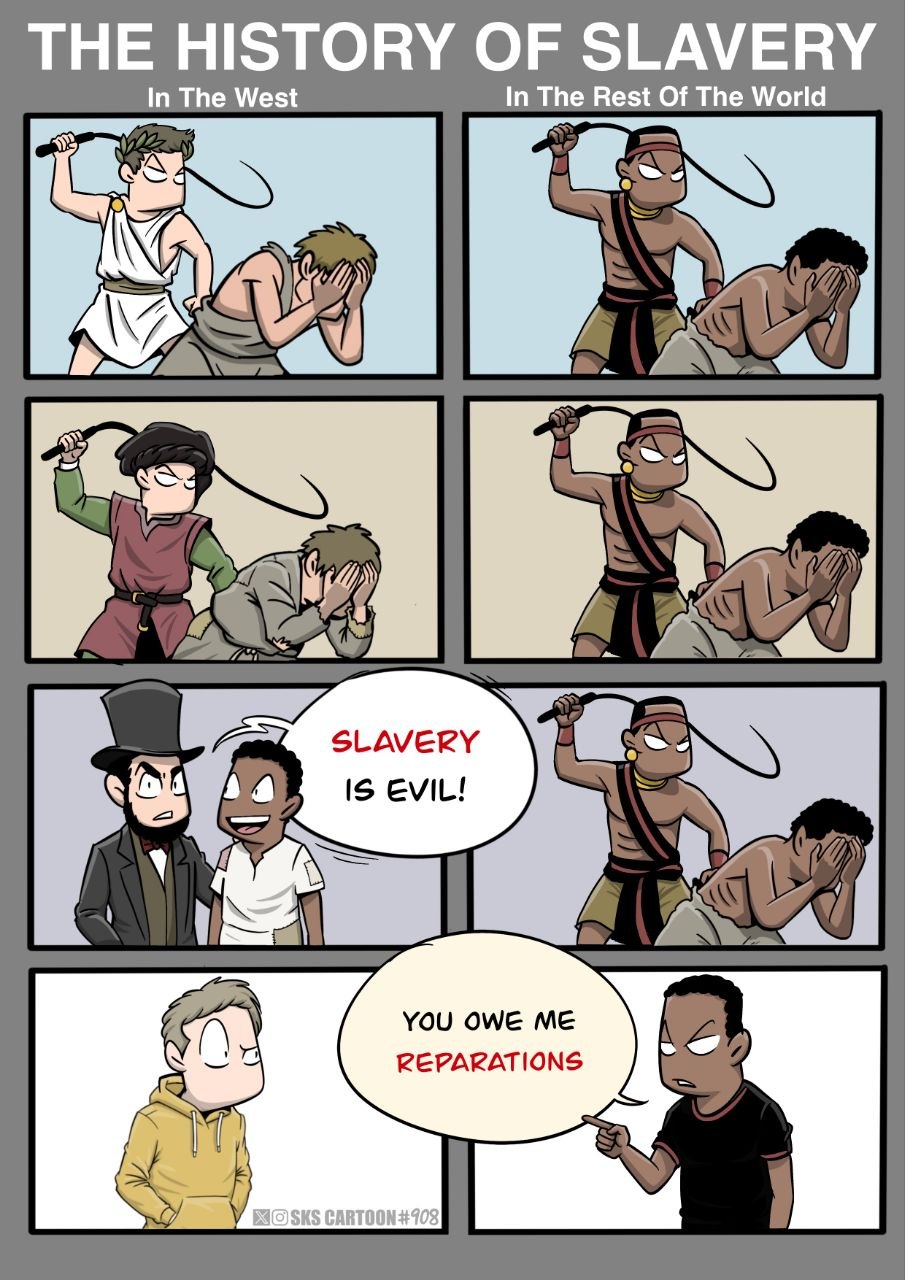 History of Slavery comic