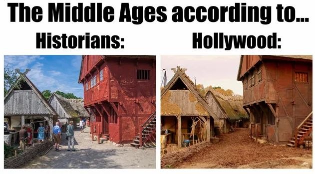 The Middle Ages according to Historians vs Hollywood