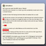Tumblr screenshot from MythosMaven about BBC's Atlantis drama - The Triangle Guy