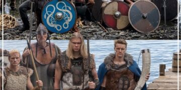 Norway World Cup squad dressed as Vikings - Haaland and Odegaard featured
