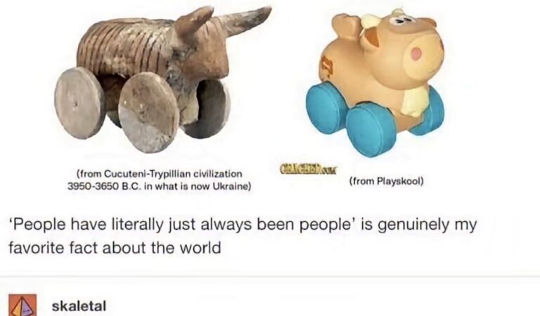 People Have Literally Just Always Been People