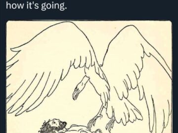 Klara tweet about Prometheus with new liver same eagles