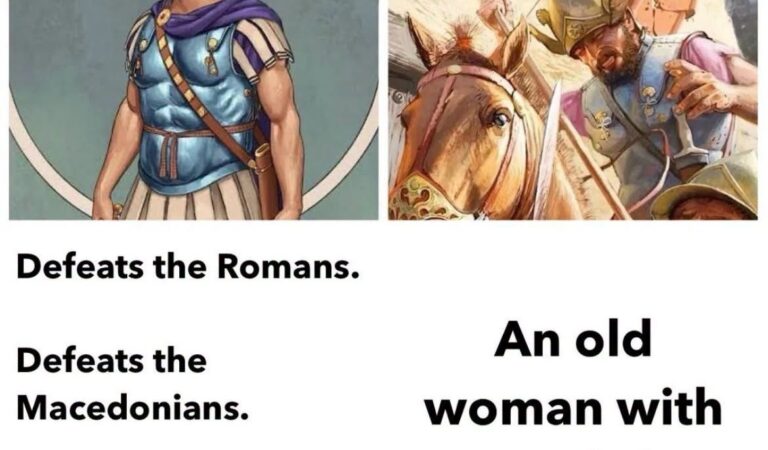 Pyrrhus of Epirus — Defeated by an Old Woman With a Roof Tile