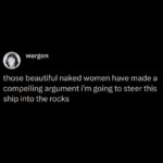 Tumblr post about Sirens luring sailors into rocks