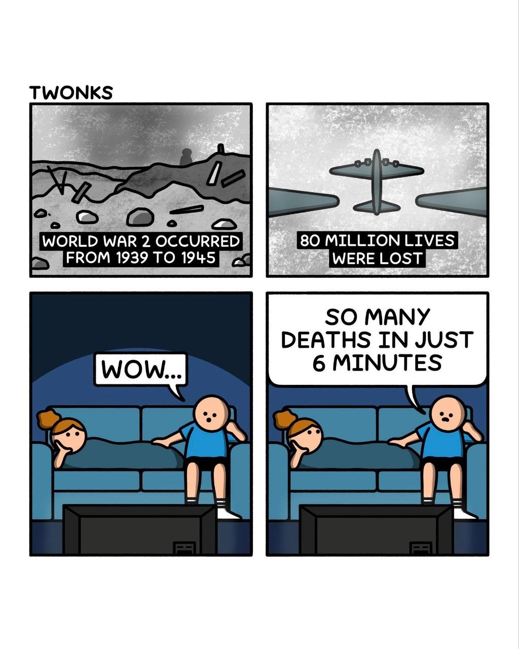 TWONKS WWII comic